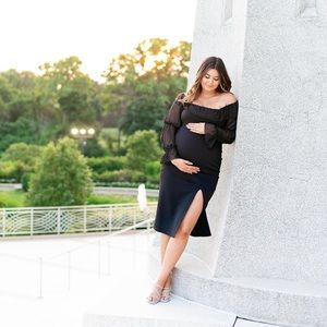 Maternity photo dress